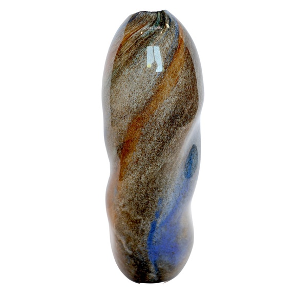 Kosta Boda vase designed by Monica Backstrom signed #7040347 Terra series - Picture 2 of 7